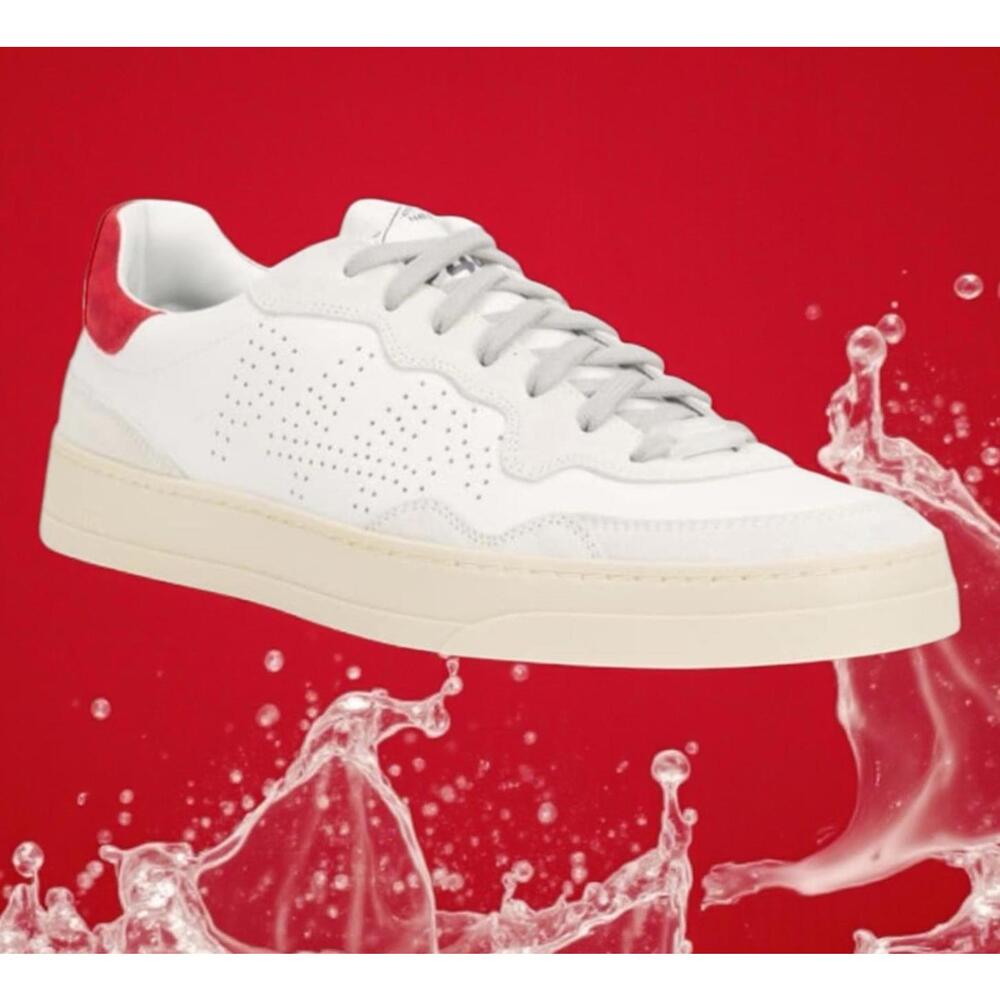 $298 P448 Men’s Shoes Bali Sneaker White/Red Size 47/14